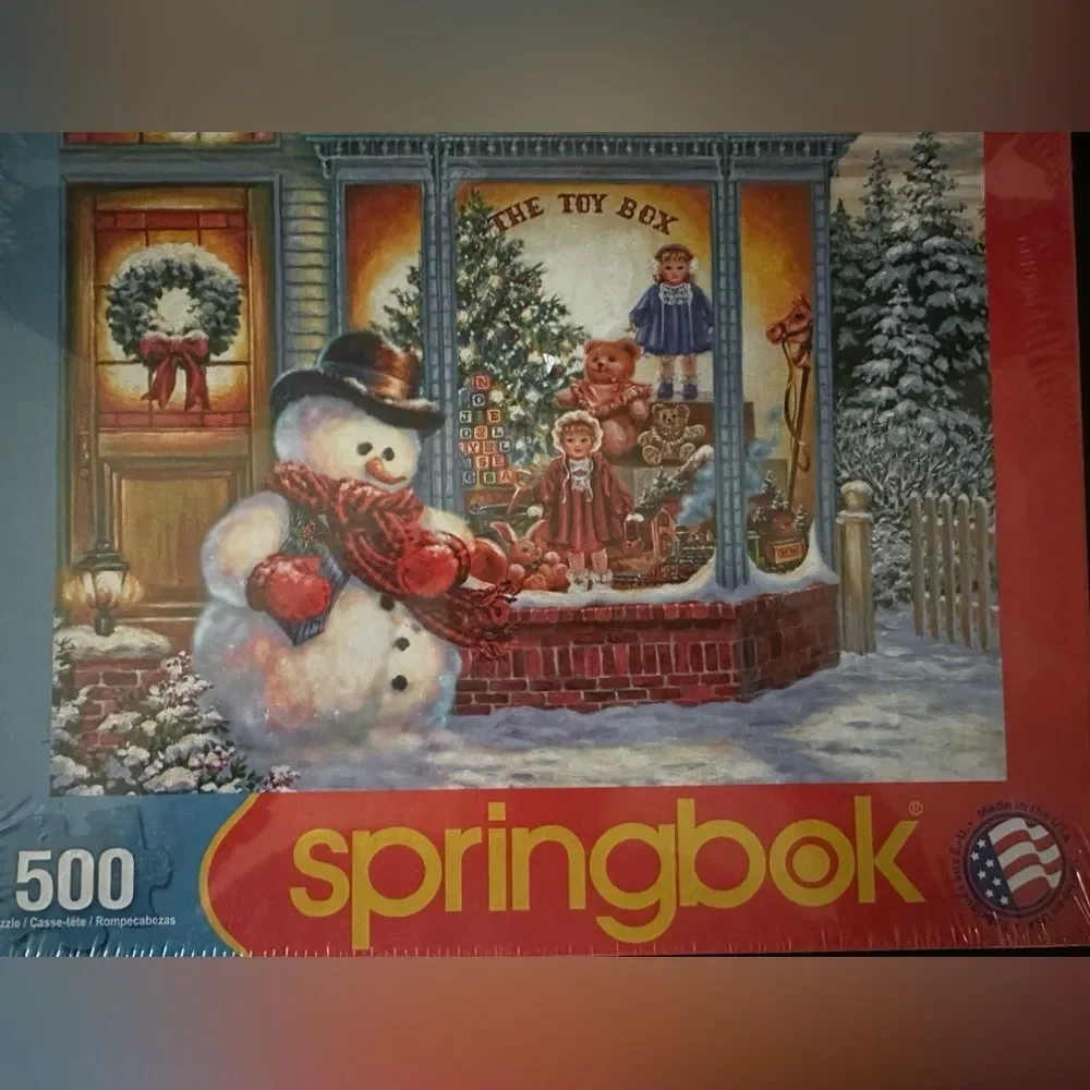 Springbok 2012 Frosty's‎ Toy Box 500pc Jigsaw Puzzle